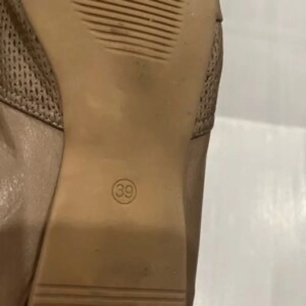 Bueno Metallic Taupe Slip-On Loafers